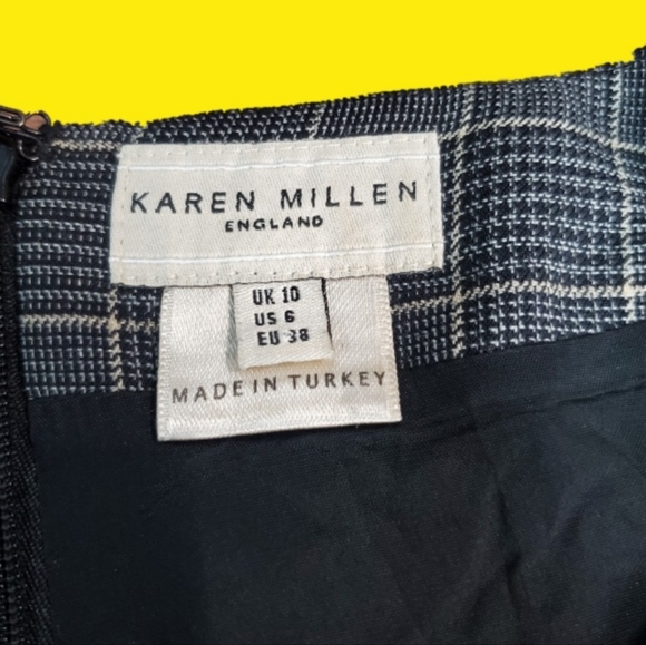 Karen Millen Luxury Wool Belted Dress - Picture 8 of 8